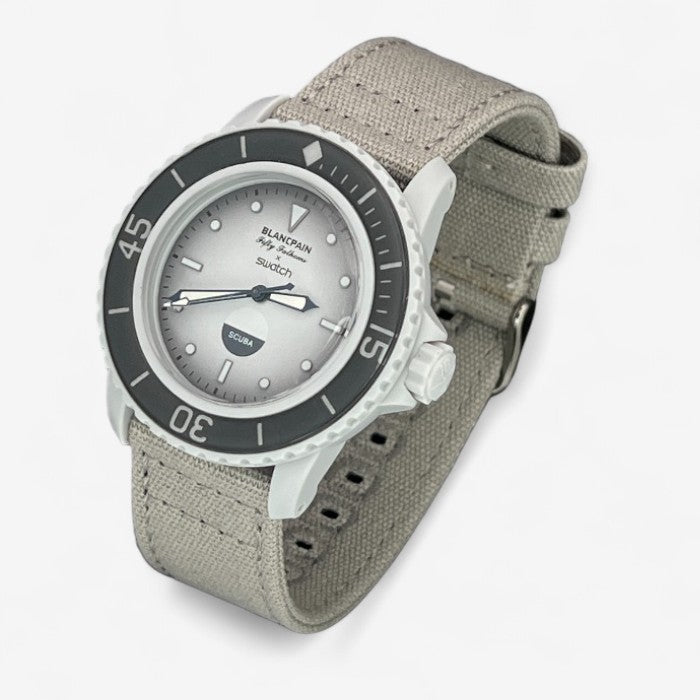 Bracelet Blancpain x Swatch en Toile 1