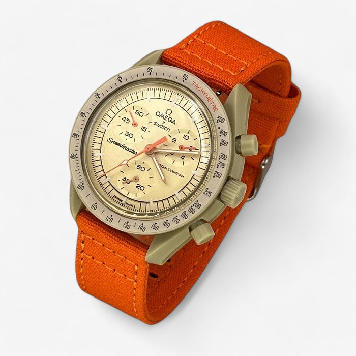 Bracelet Omega x Swatch Moonswatch en Toile