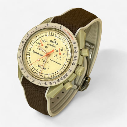 Bracelet MoonSwatch Premium en Caoutchouc à Clips