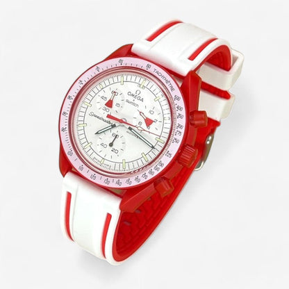 Bracelet MoonSwatch en Caoutchouc (2 bandes)