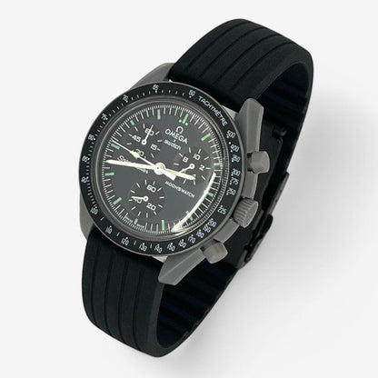 Bracelet MoonSwatch en Caoutchouc Nervuré