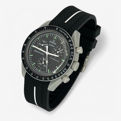 Bracelet MoonSwatch en Caoutchouc Premium une bande
