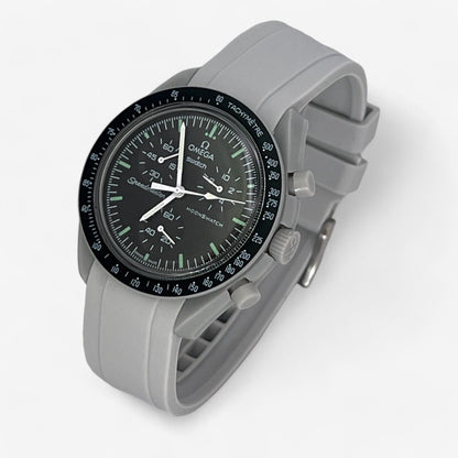 Bracelet MoonSwatch en Caoutchouc Premium Uni