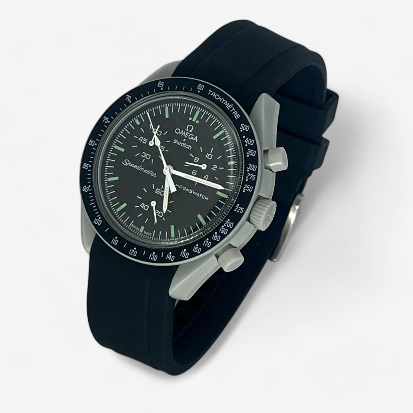 Bracelet MoonSwatch en Caoutchouc Premium Uni