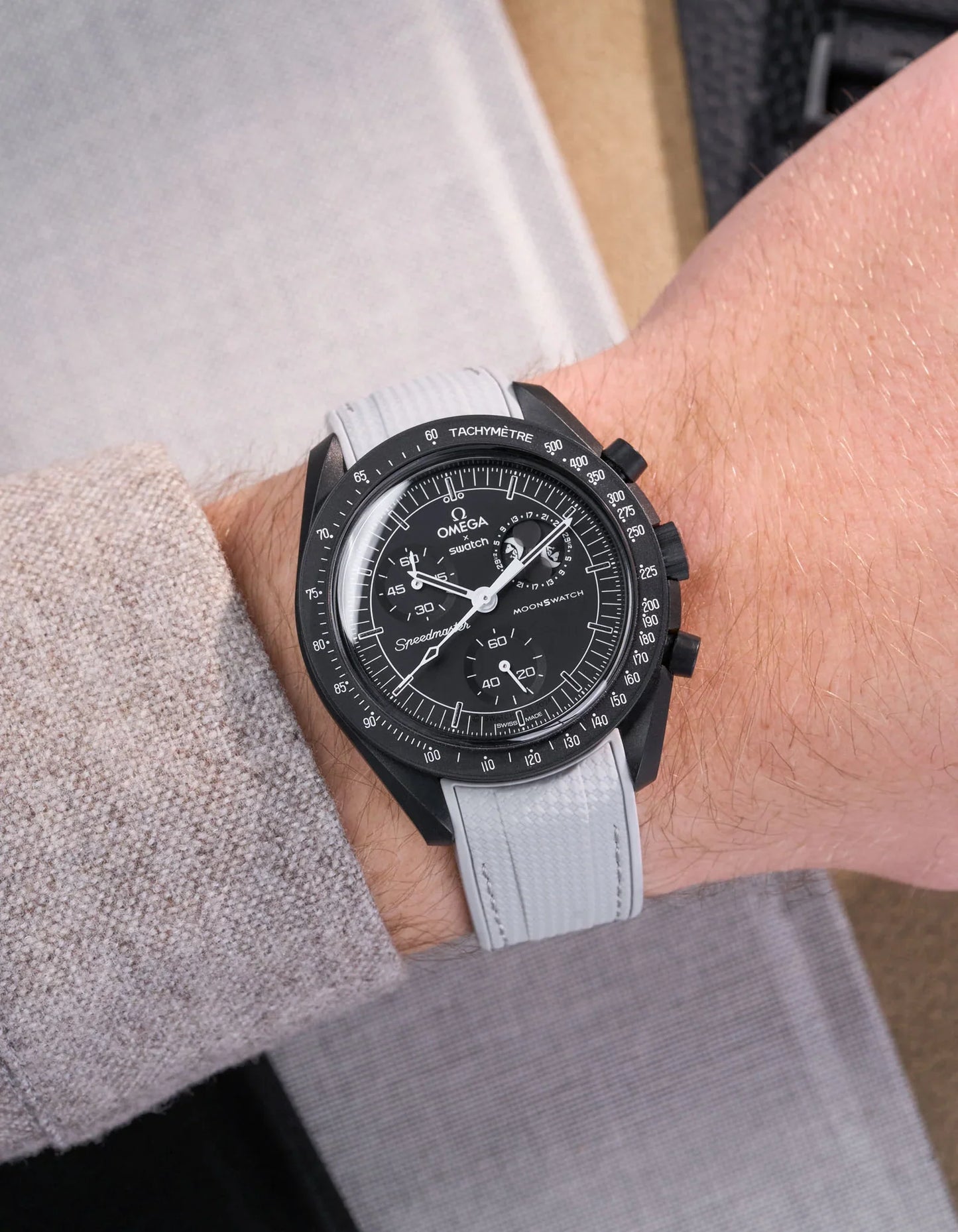 BRACELET MOONSWATCH - MISSION TO MOONPHASE