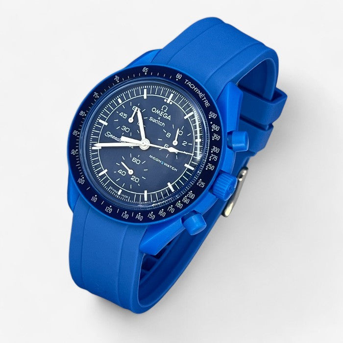 Bracelet MoonSwatch en Caoutchouc Premium Uni