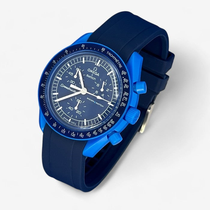 Bracelet MoonSwatch en Caoutchouc Premium Uni