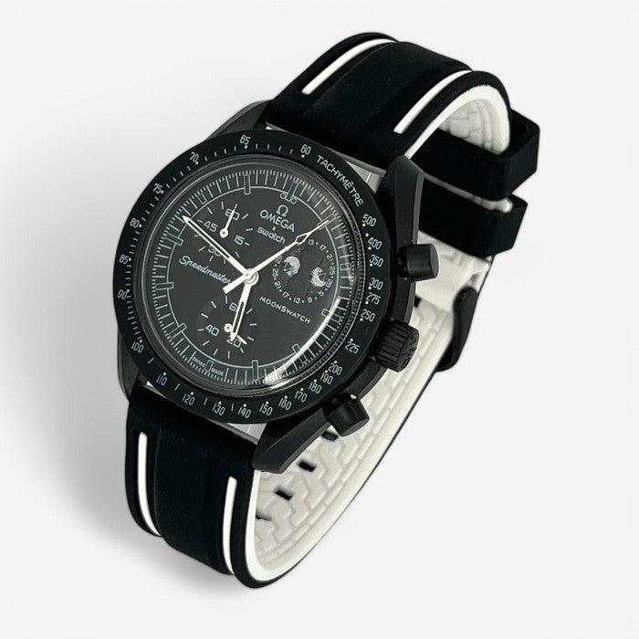 Bracelet MoonSwatch en Caoutchouc (2 bandes)