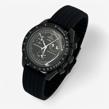 Bracelet MoonSwatch en Caoutchouc Nervuré