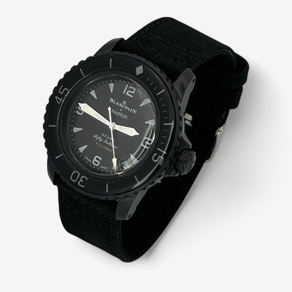 Bracelet Blancpain x Swatch en Toile 1