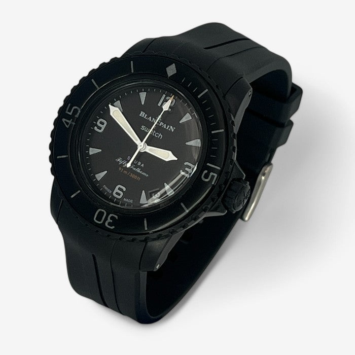 Bracelet Blancpain x Swatch en Caoutchouc 2