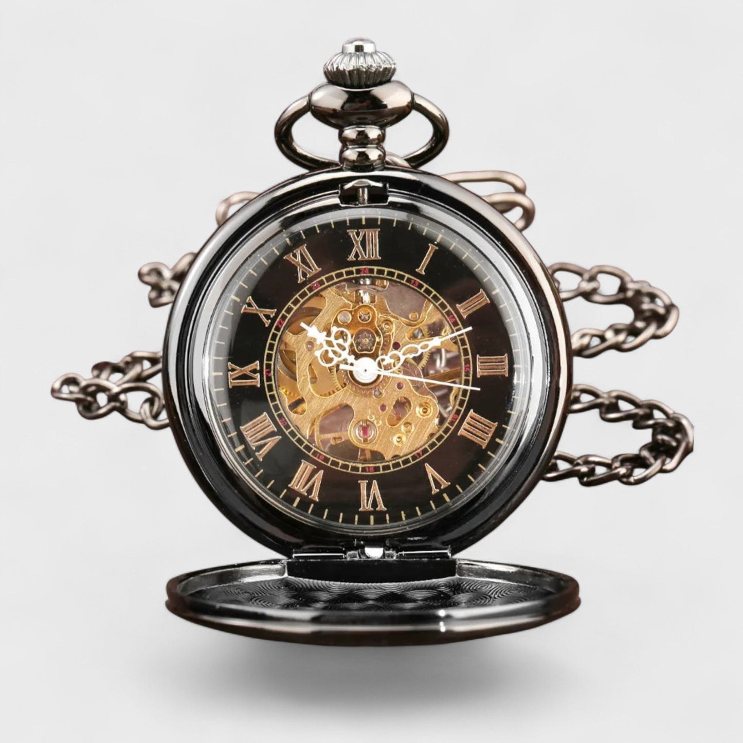 Montre À Gousset Ancienne Noir