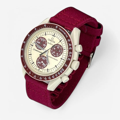 Bracelet Omega x Swatch Moonswatch en Toile