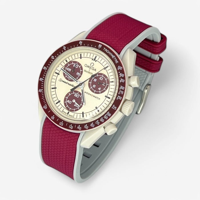 Bracelet MoonSwatch en Caoutchouc Premium 2 Couleurs