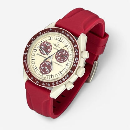 Bracelet MoonSwatch en Caoutchouc Premium Uni