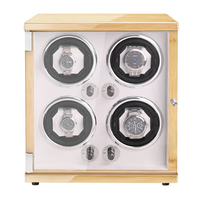 REMONTOIR MONTRE EN BOIS DE SAPIN 4 slots