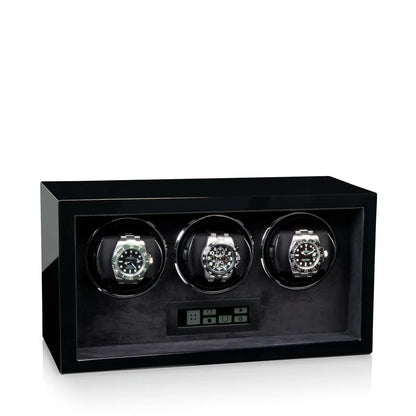 Remontoir Montre -  Compact Triple Noir
