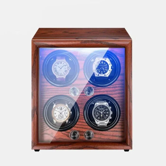 Remontoir Montre Full Wood Noyer