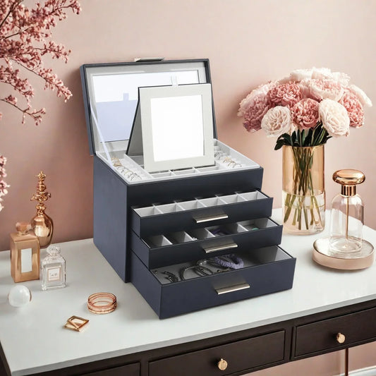 Boîte À Bijoux Avec Mirroir