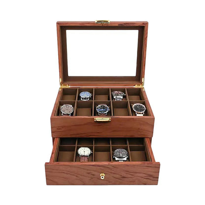 Boite à Montre - Teck Classique Double