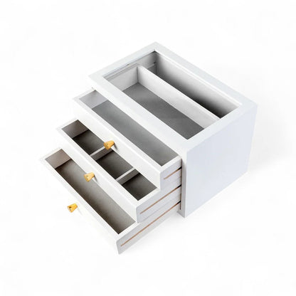 Boîte À Bijoux Vintage 3 Tiroirs