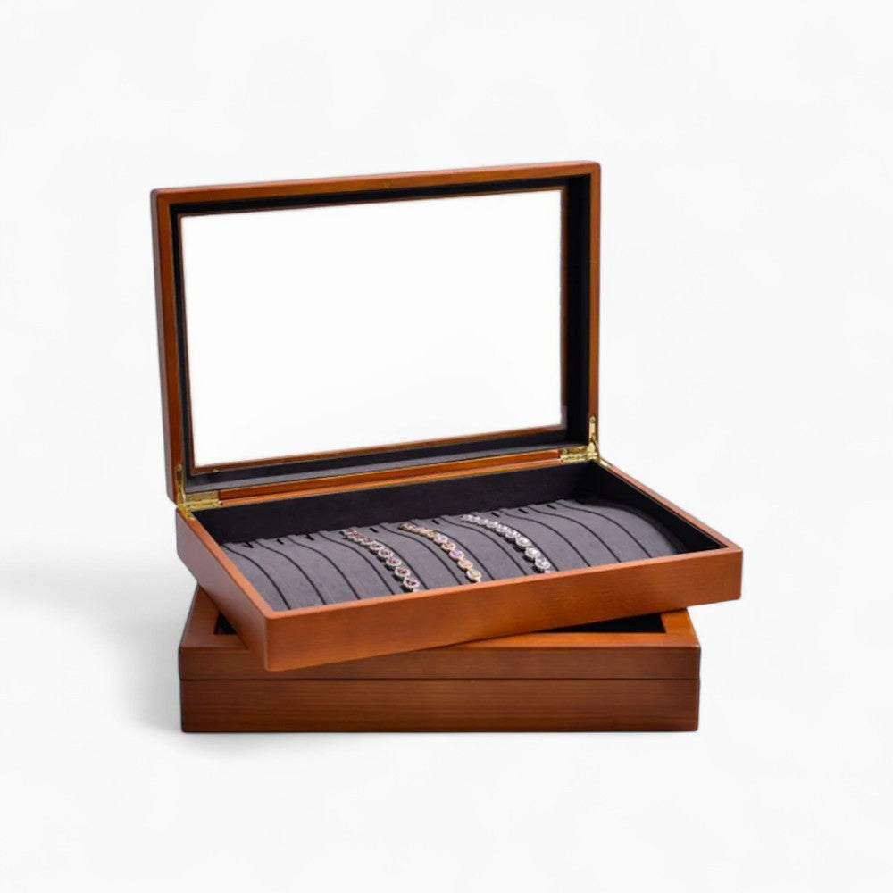 Boîte À Collier En Bois