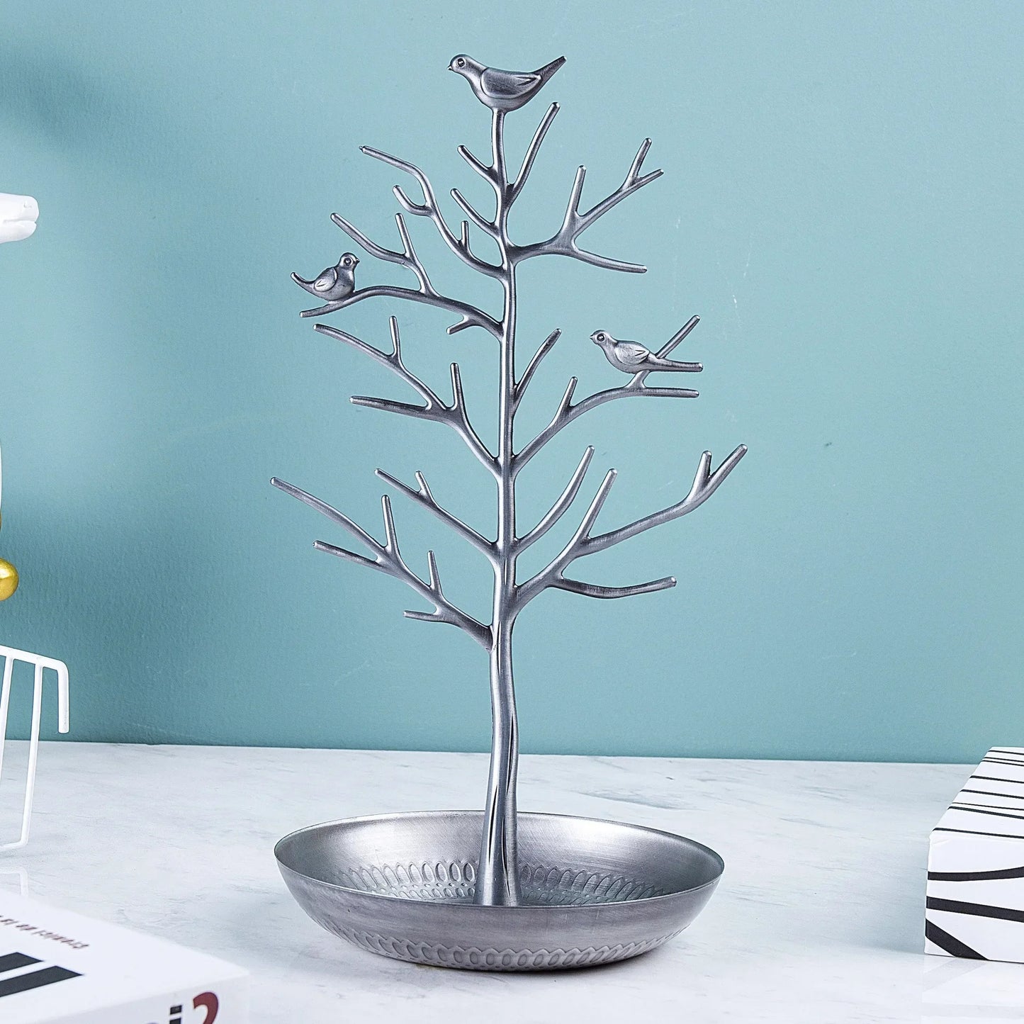 Arbre À Bijoux Avec Oiseaux