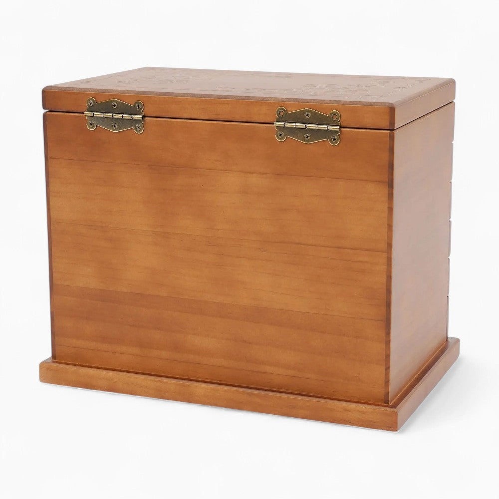 Boîte À Bijoux En Bois 6 Tiroirs