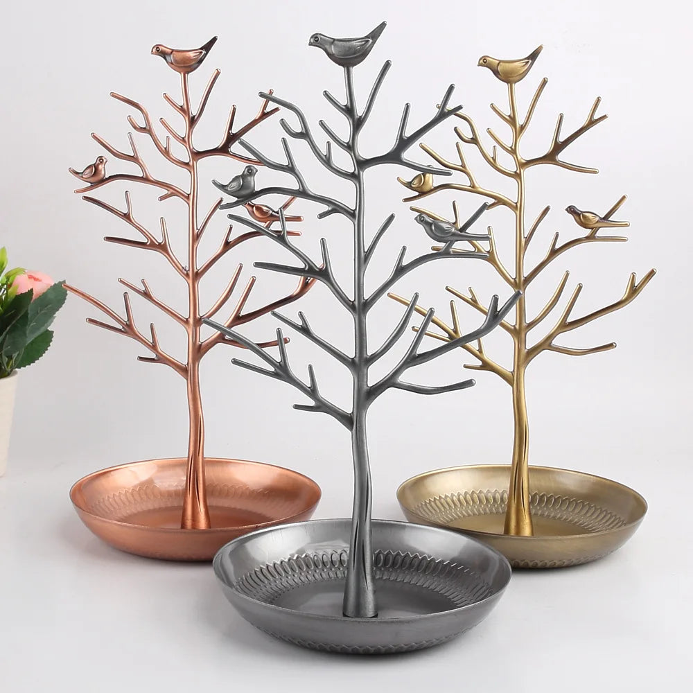 Arbre À Bijoux Avec Oiseaux