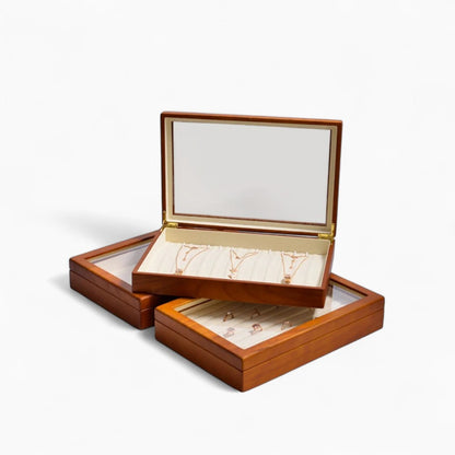 Boîte À Collier En Bois