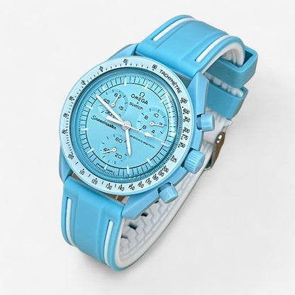 Bracelet MoonSwatch en Caoutchouc (2 bandes)