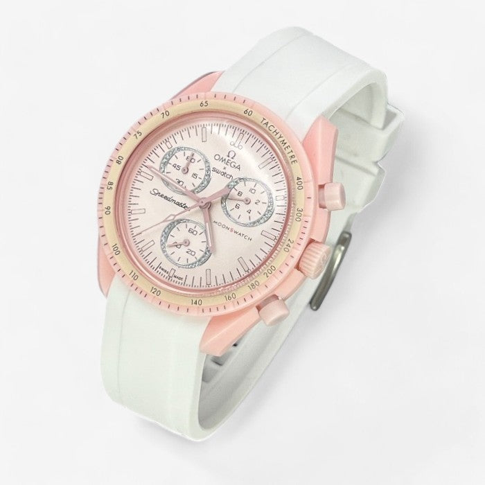 Bracelet MoonSwatch en Caoutchouc Premium Uni
