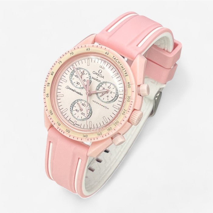 Bracelet MoonSwatch en Caoutchouc (2 bandes)