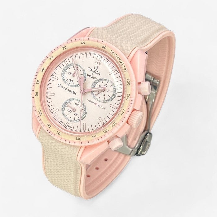 Bracelet MoonSwatch Premium en Caoutchouc à Clips