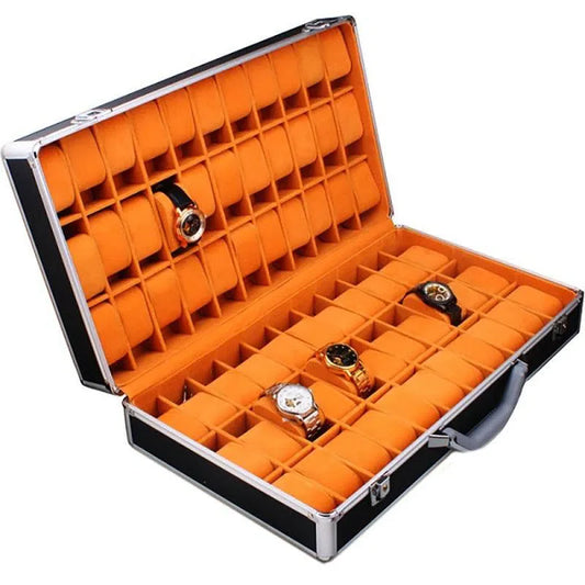 Valise Extra 66 montres Orange