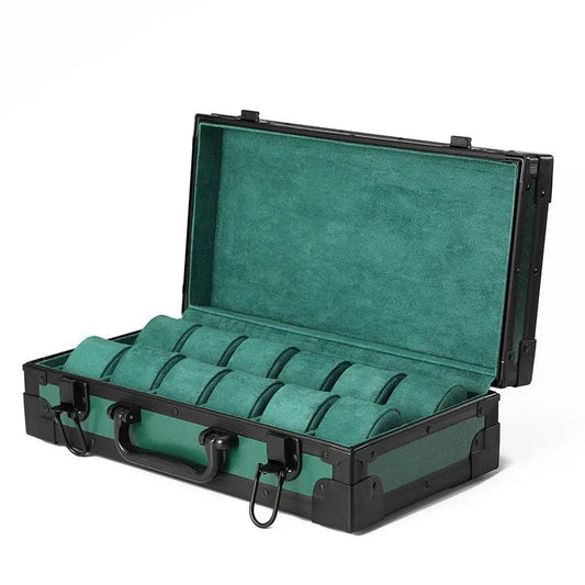 Valise à montre Verte Impérial