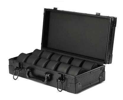 Valise à montre noir pour horloger 