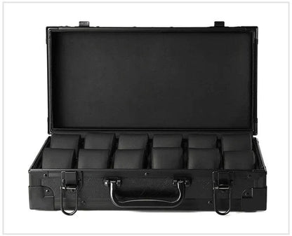 Valise à montre noir pour horloger 