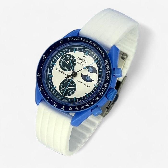 Bracelet Moonswatch Mission to the Super Blue Moonphase