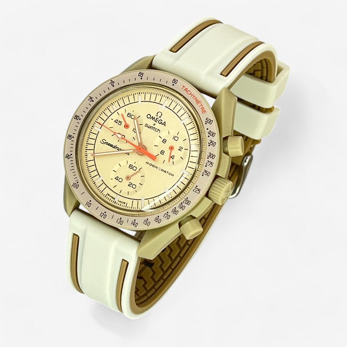 Bracelet MoonSwatch en Caoutchouc (2 bandes)