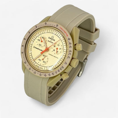 Bracelet MoonSwatch en Caoutchouc Premium Uni