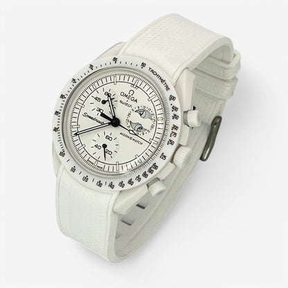 Bracelet MoonSwatch en Caoutchouc Premium 2 Couleurs