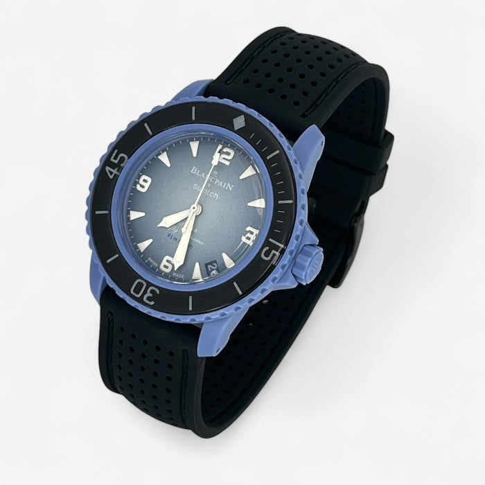 Bracelet Blancpain x Swatch Premium Caoutchouc Perforé