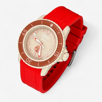 Bracelet Blancpain x Swatch en Caoutchouc Uni