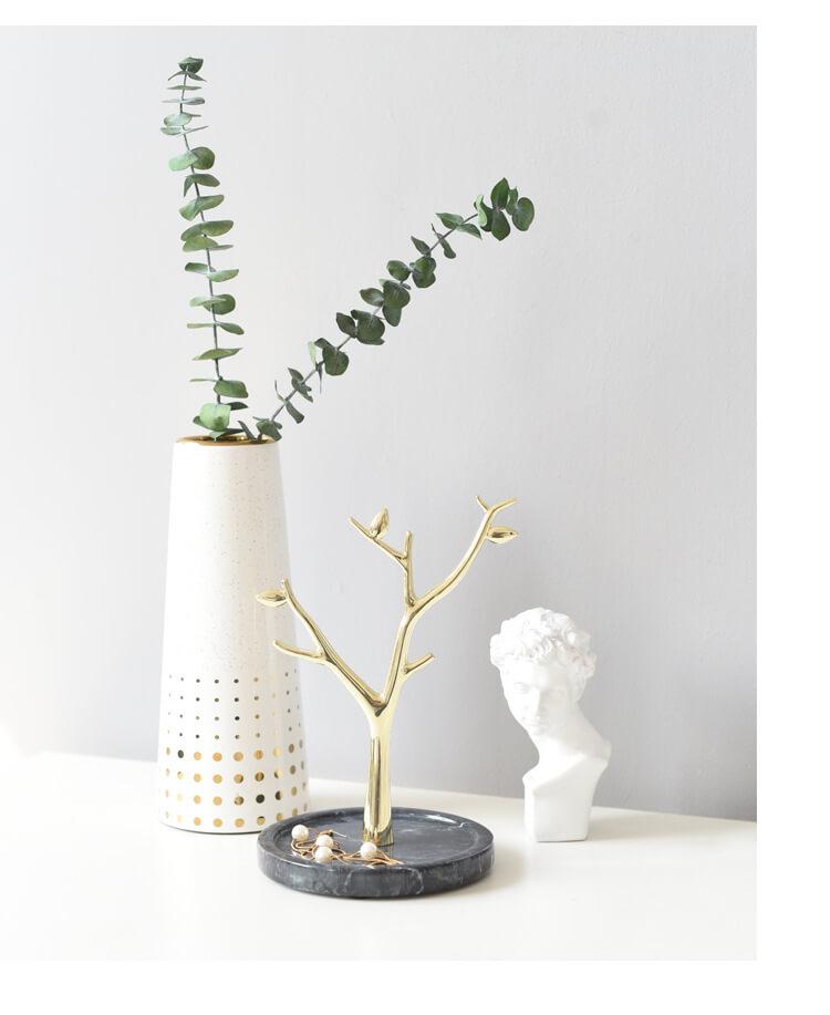 Arbre à Bijoux Marbre