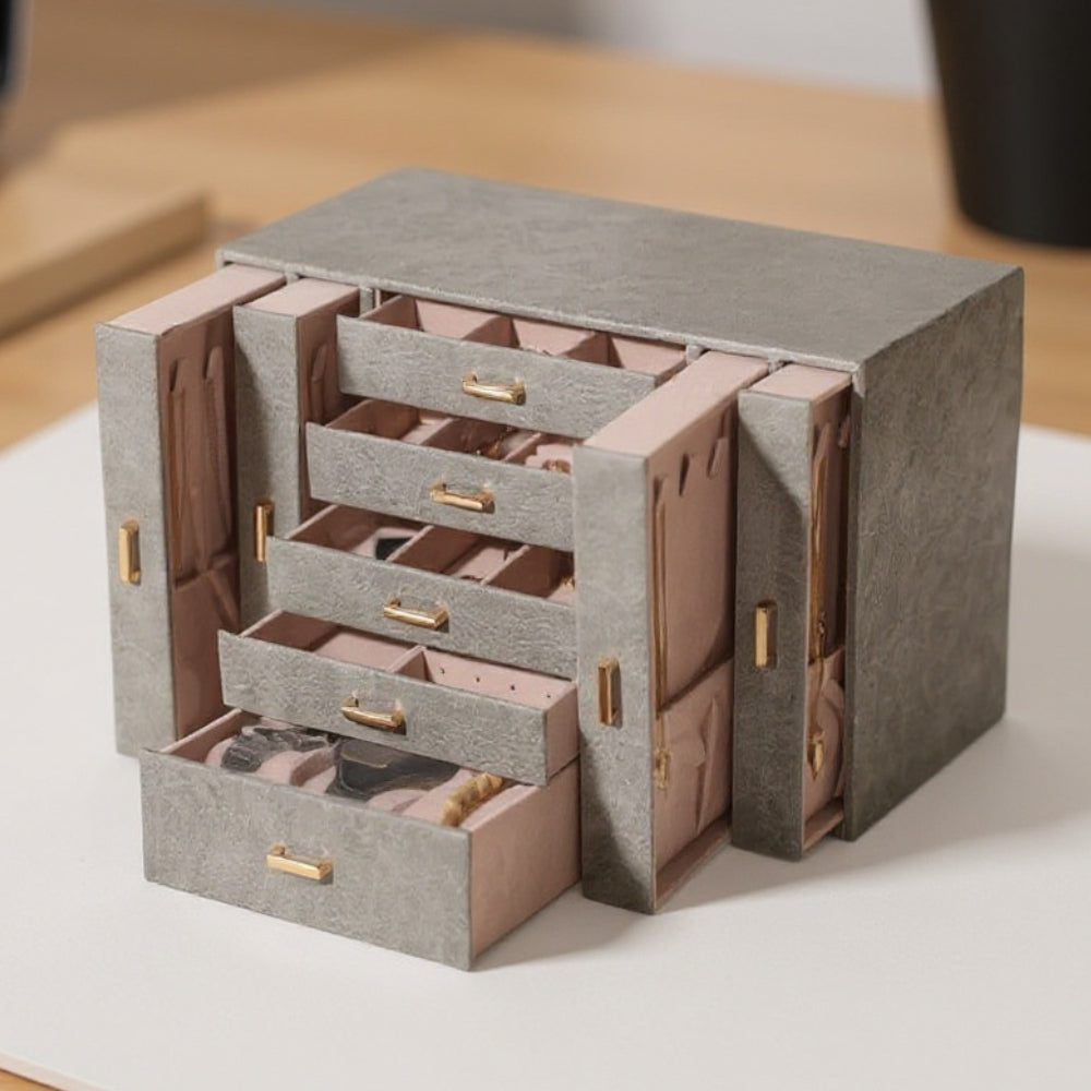 Boîte À Bijoux Grande Capacité