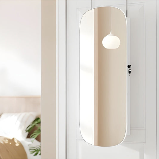 Armoire À Bijoux Murale Avec Miroir Et Led