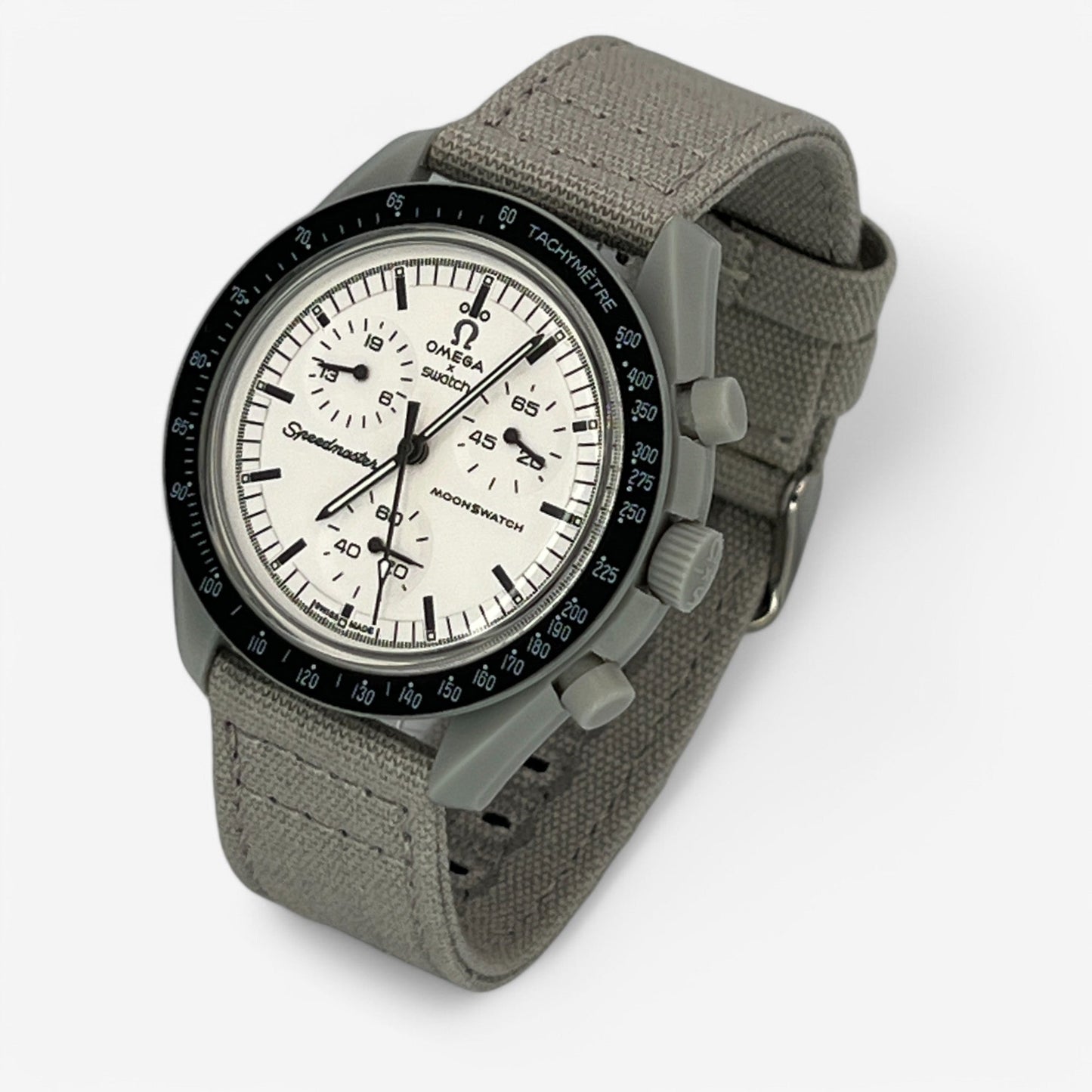 Bracelet Omega x Swatch Moonswatch en Toile