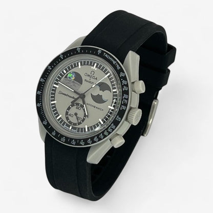 Bracelet MoonSwatch en Caoutchouc Premium Uni