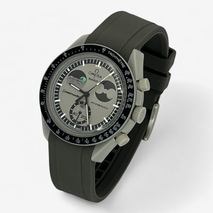Bracelet MoonSwatch en Caoutchouc Premium Uni